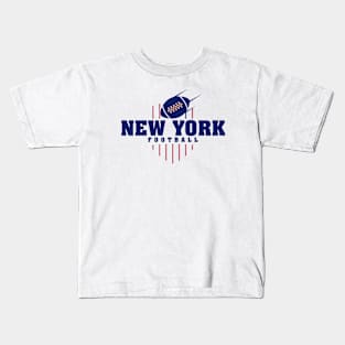 New York Football Team Color Kids T-Shirt
